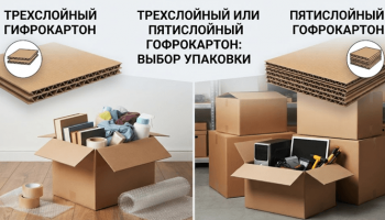 Трехслойный или пятислойный гофрокартон: как выбрать упаковку без ошибок